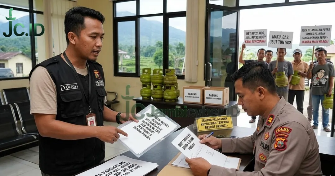 Aktivis Laporkan ke APH: Diduga Melanggar UU, Agen LPG Kerinci-Sungai Penuh Terancam Izin Dicabut