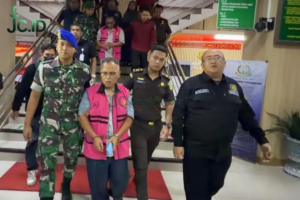 Korupsi Lahan Ujung Jabung: Eks Kepala BPN Tanjabtim Ditahan, Rugikan Negara Rp11,6 M