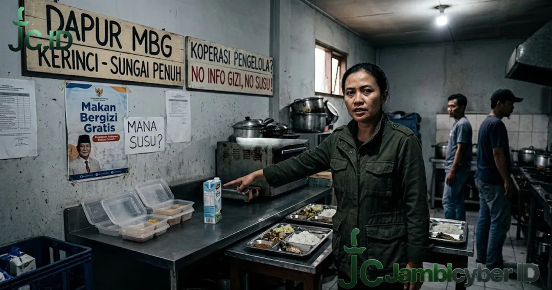 Aroma Amis di Dapur MBG Kerinci-Sungai Penuh: Gizi Dipangkas, Koperasi Jadi Kedok?