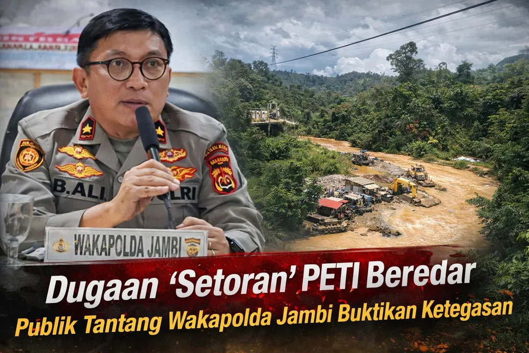 Kerinci Membara: Antara Keruh Batang Merangin dan Aroma 'Setoran' PETI