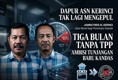 Dapur ASN Kerinci Tak Lagi Mengepul: Tiga Bulan Tanpa TPP demi Ambisi Tunjangan Baru yang Kandas