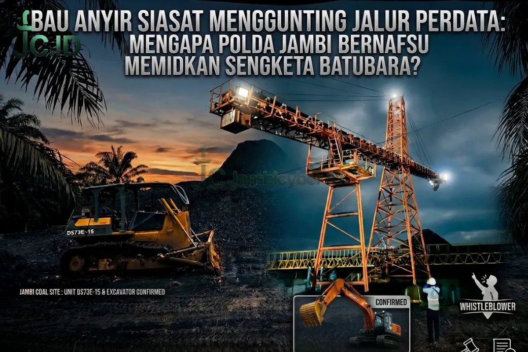 Bau Anyir Siasat Menggunting Jalur Perdata: Mengapa Polda Jambi Bernafsu Memidakan Sengketa Batubara?