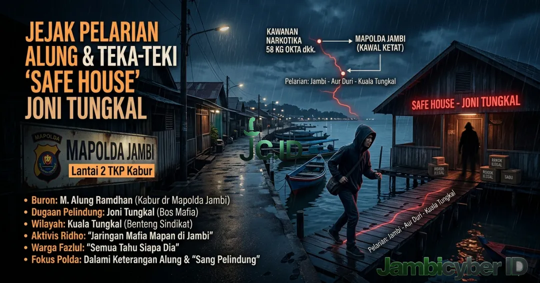 Jejak Pelarian Alung dan Teka-teki 'Safe House' Sang Mafia