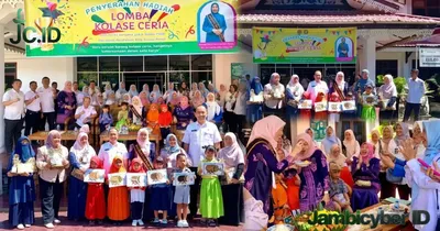 Peringati HUT Kartini, Bunda PAUD dan Disdik Sungai Penuh Apresiasi Kreativitas Siswa TK