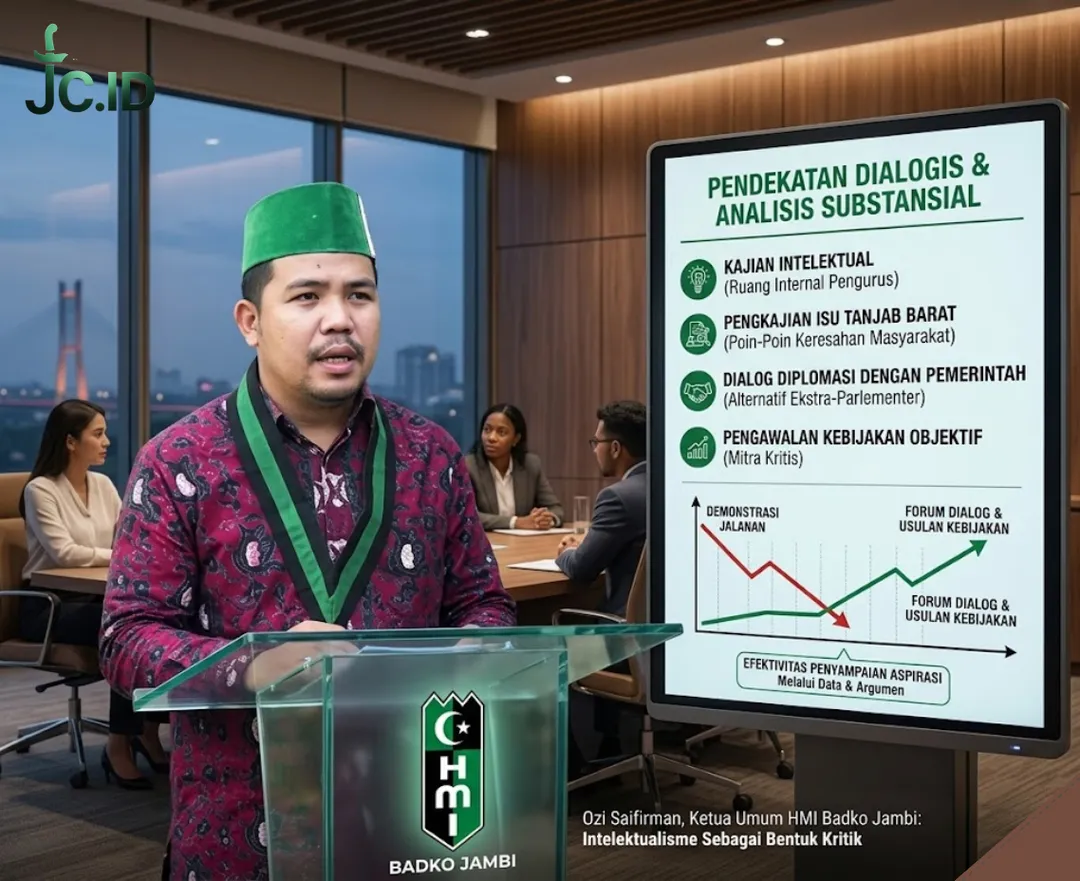 HMI Badko Jambi: Kritik Pemerintah Tak Selalu Harus di Jalanan