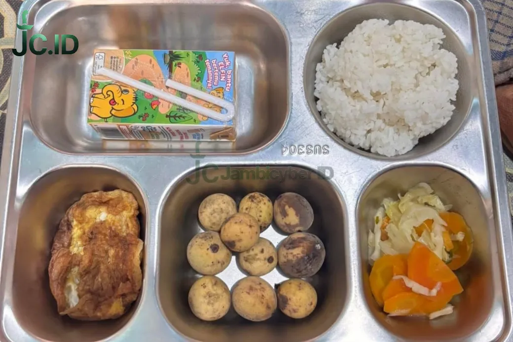 Borok Program Makan Bergizi di Kerinci Terbongkar, Susu Perasa hingga Buah Busuk Disajikan!