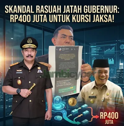 Amis Rasuah di Balik Jatah Gubernur: Skandal Rp400 Juta Kursi Empuk Jaksa