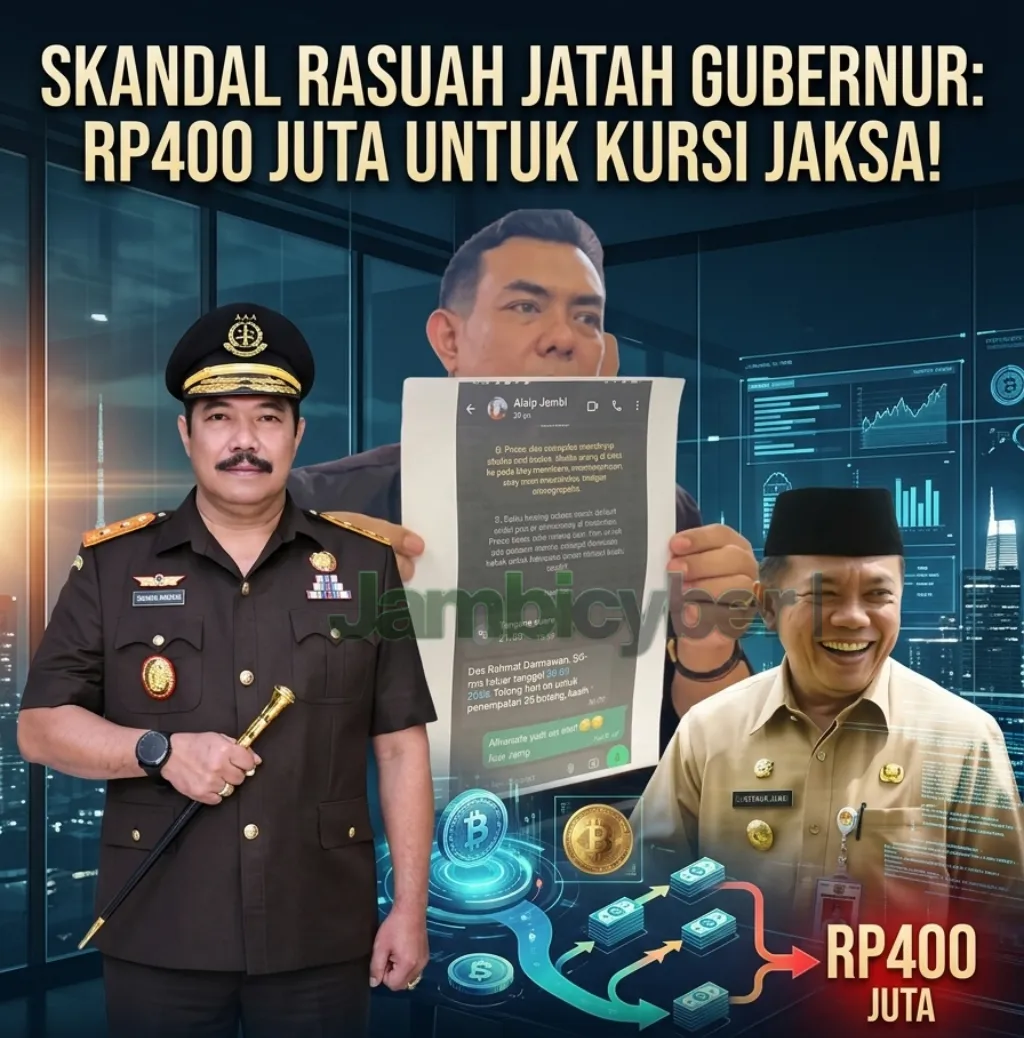 Amis Rasuah di Balik Jatah Gubernur: Skandal Rp400 Juta Kursi Empuk Jaksa