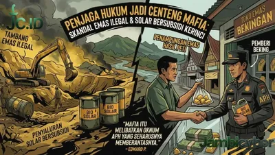 Penjaga Hukum Jadi Centeng Mafia: Borok Emas Ilegal dan Kongkalikong Solar Bersubsidi di Kerinci