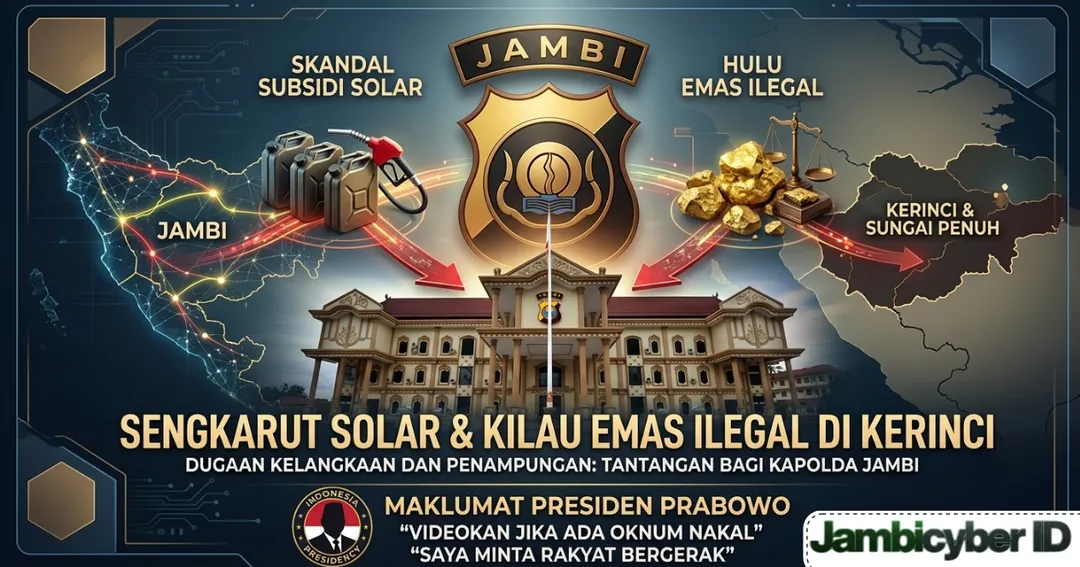 Tantang Nyali Kapolda Jambi: Sengkarut Solar Subsidi dan Kilau Emas Ilegal di Kerinci