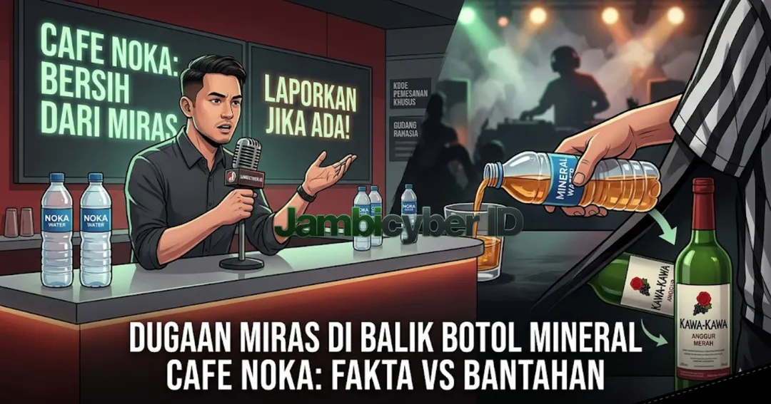 Aroma Miras di Botol Mineral Cafe Noka