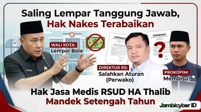 Jasa Medis Mandek Setengah Tahun, Wali Kota Sungai Penuh dan Dirut RSUD Saling Lempar Tanggung Jawab