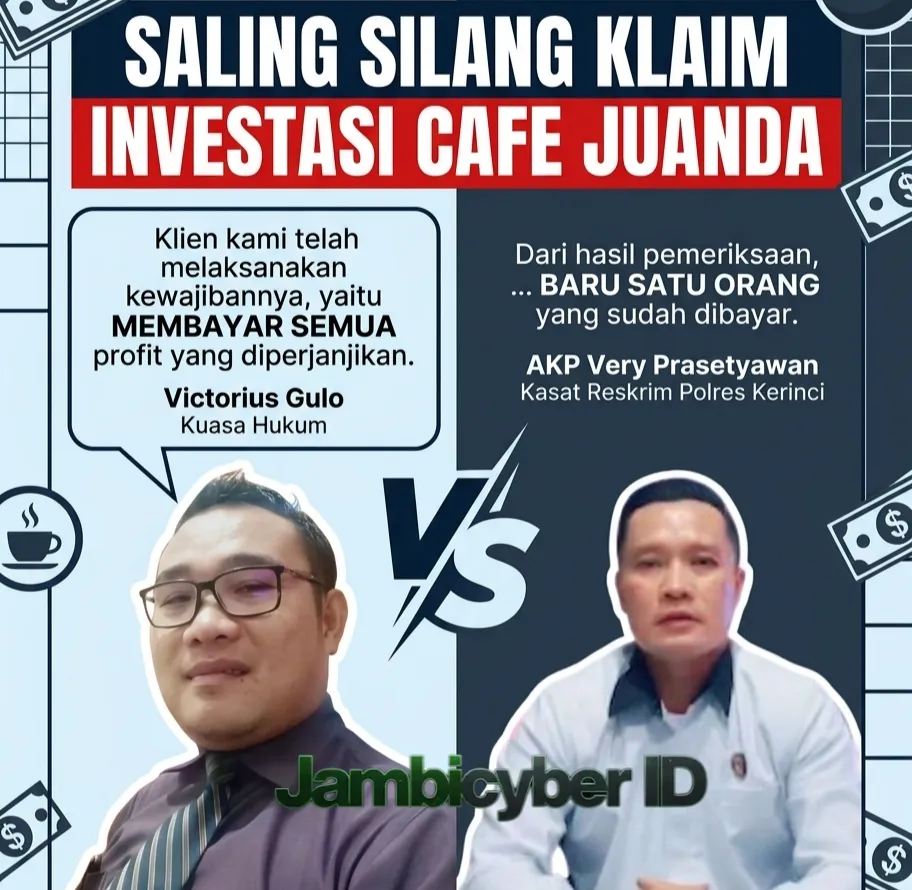 Saling Silang Klaim Investasi Cafe Juanda: Pengacara Sebut Lunas, Polisi Ungkap Baru Satu Orang Dibayar