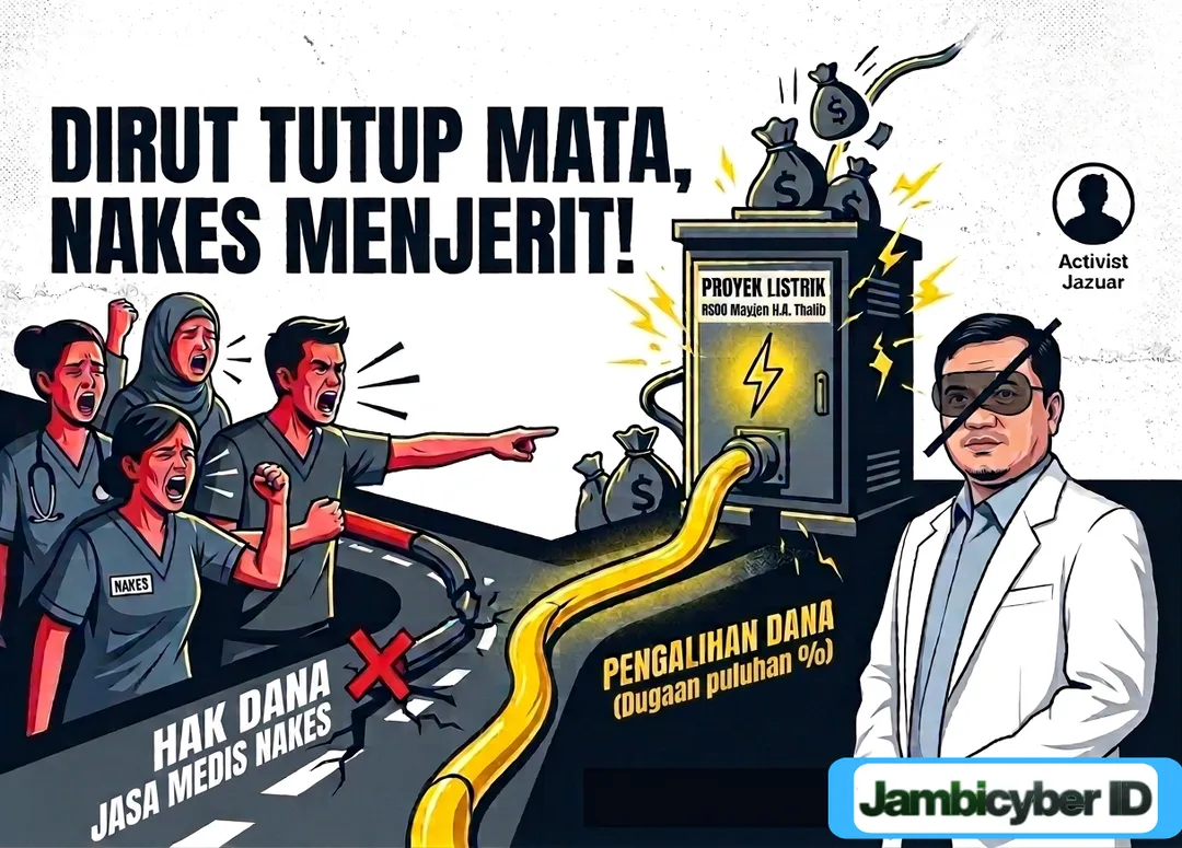 Dirut Tutup Mata, Nakes Menjerit: Misteri Aliran Dana Jasa Medis yang Mengalir ke Kabel Listrik