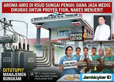 Aroma Amis di RSUD Sungai Penuh: Dana Jasa Medis Dikuras untuk Proyek Fisik, Nakes Menjerit