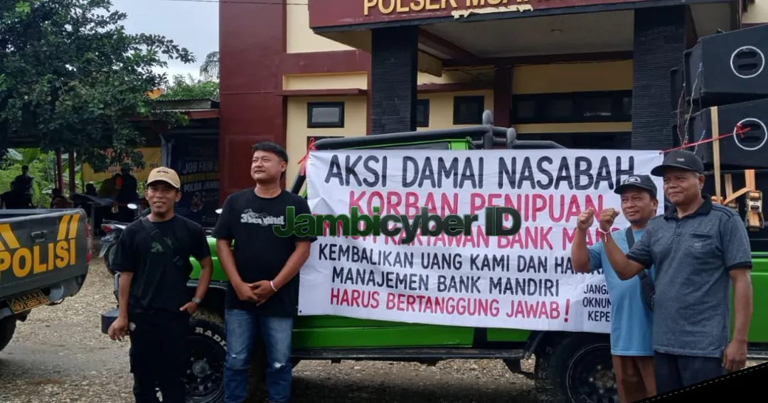 Demo Nasabah Mandiri Muara Tabir: Menagih Janji yang Menguap